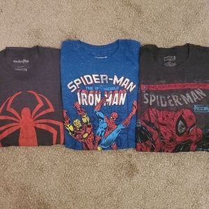Bundle of 3 Spiderman T-shirts